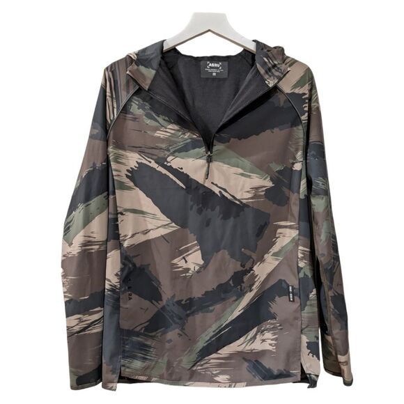 ASRV 0316. TERA™ QUARTER ZIP HOODIE CAMO RARE SIZE XS - Picture 2 of 9